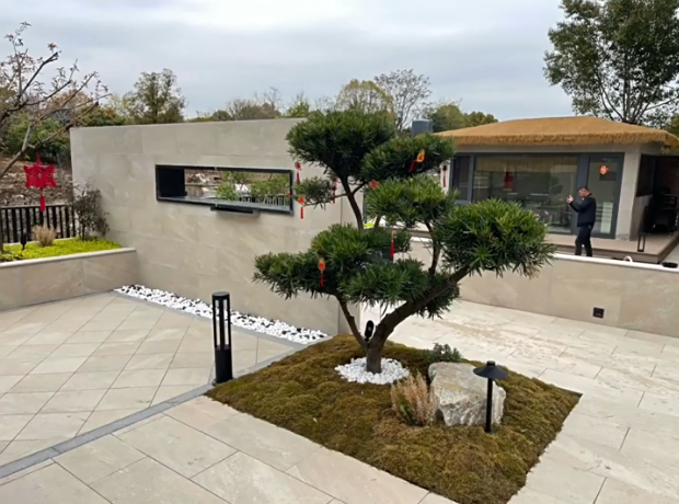 唯格石英磚戶外庭院防滑地磚仿石磚地鋪石室外花園地面磚通體瓷磚